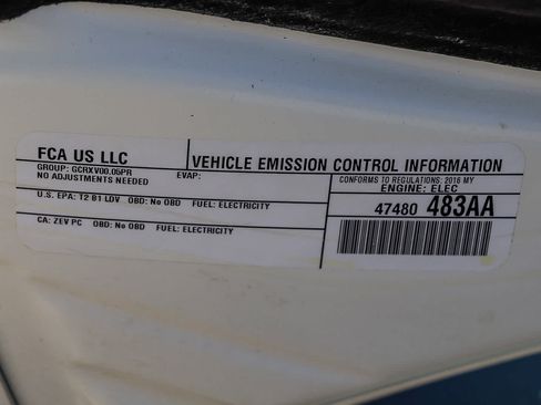 Used 2016 FIAT 500 e FWD image 24