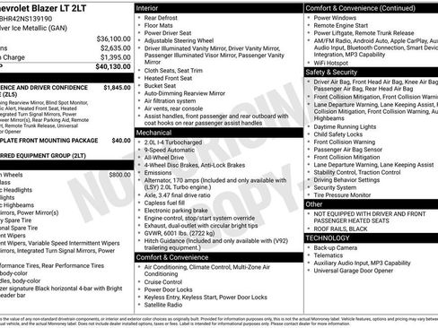 Used 2022 Chevrolet Blazer LT image 16