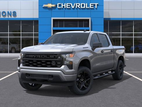 New 2026 Chevrolet Silverado 1500 Custom w/ Turbomax Blackout Package AWD/4WD image 7