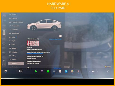 Used 2023 Tesla Model X Plaid AWD/4WD image 3