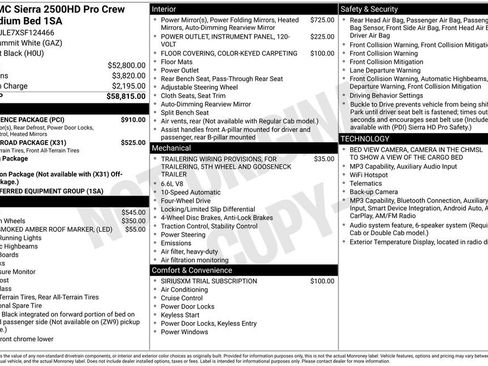 Used 2025 GMC Sierra 2500 Pro w/ Convenience Package AWD/4WD image 3