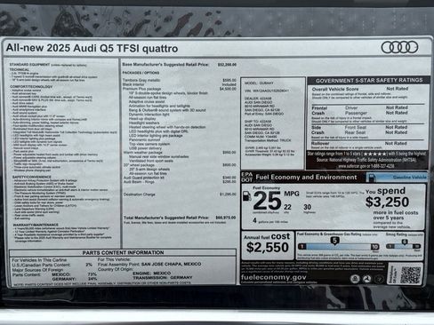 Certified 2025 Audi Q5 Premium Plus w/ Premium Plus image 21