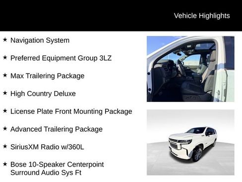 Certified 2023 Chevrolet Tahoe High Country image 11