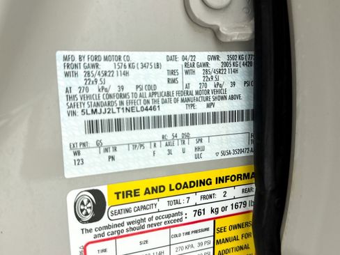 Used 2022 Lincoln Navigator Reserve image 40