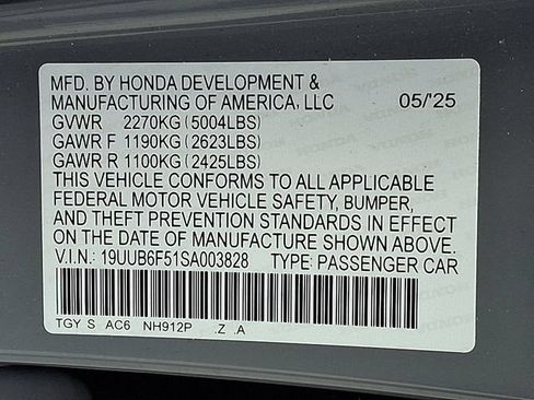 Used 2025 Acura TLX SH-AWD w/ A-SPEC Pkg image 28