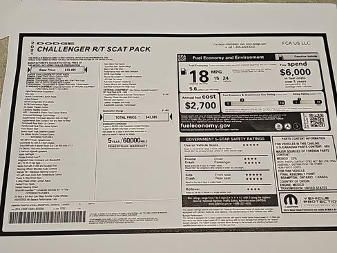 Used 2021 Dodge Challenger R/T Scat Pack image 22