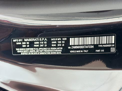 New 2026 Maserati GranCabrio Modena AWD/4WD image 41