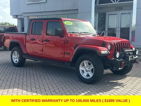 Certified 2020 Jeep Gladiator Sport w/ Quick Order Package 24S AWD/4WD image 6
