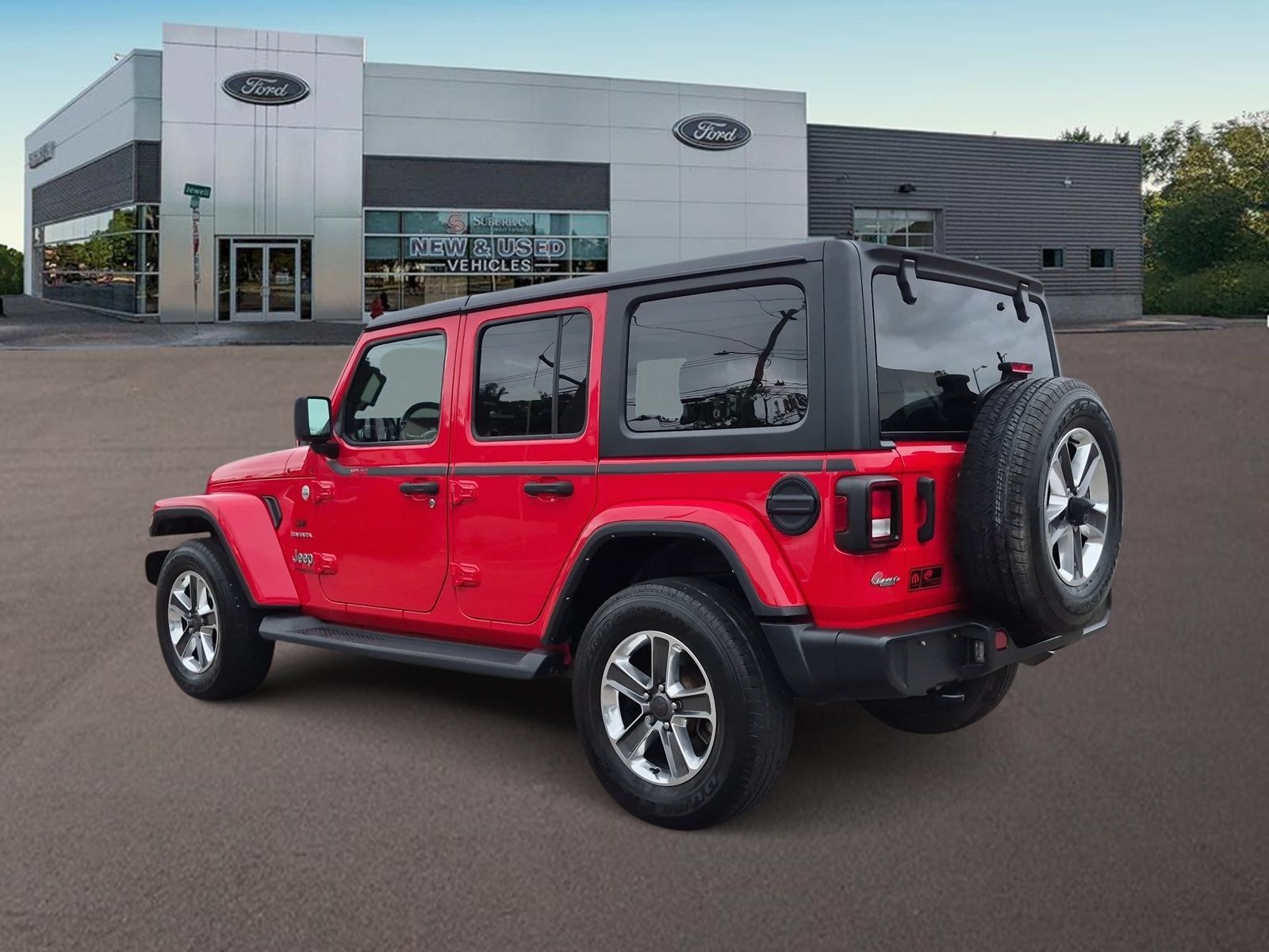 Used 2021 Jeep Wrangler Unlimited Sahara AWD/4WD image 7