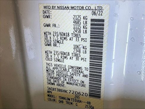 Used 2022 Nissan Rogue SV image 33