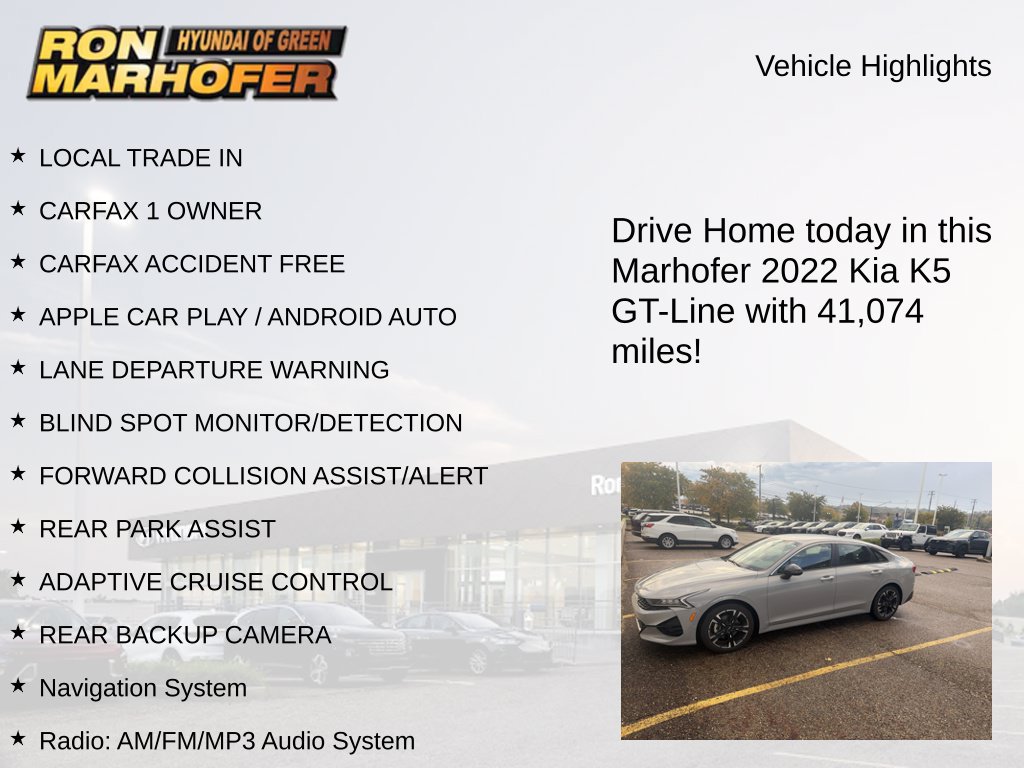 Used 2022 Kia K5 GT-Line FWD image 13
