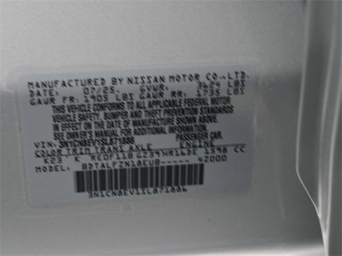 New 2025 Nissan Versa SV w/ Trunk Package image 20