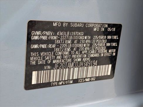 Used 2018 Subaru Crosstrek 2.0i Limited image 25