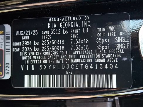 Used 2026 Kia Sorento S w/ S Panoramic Sunroof Package AWD/4WD image 29