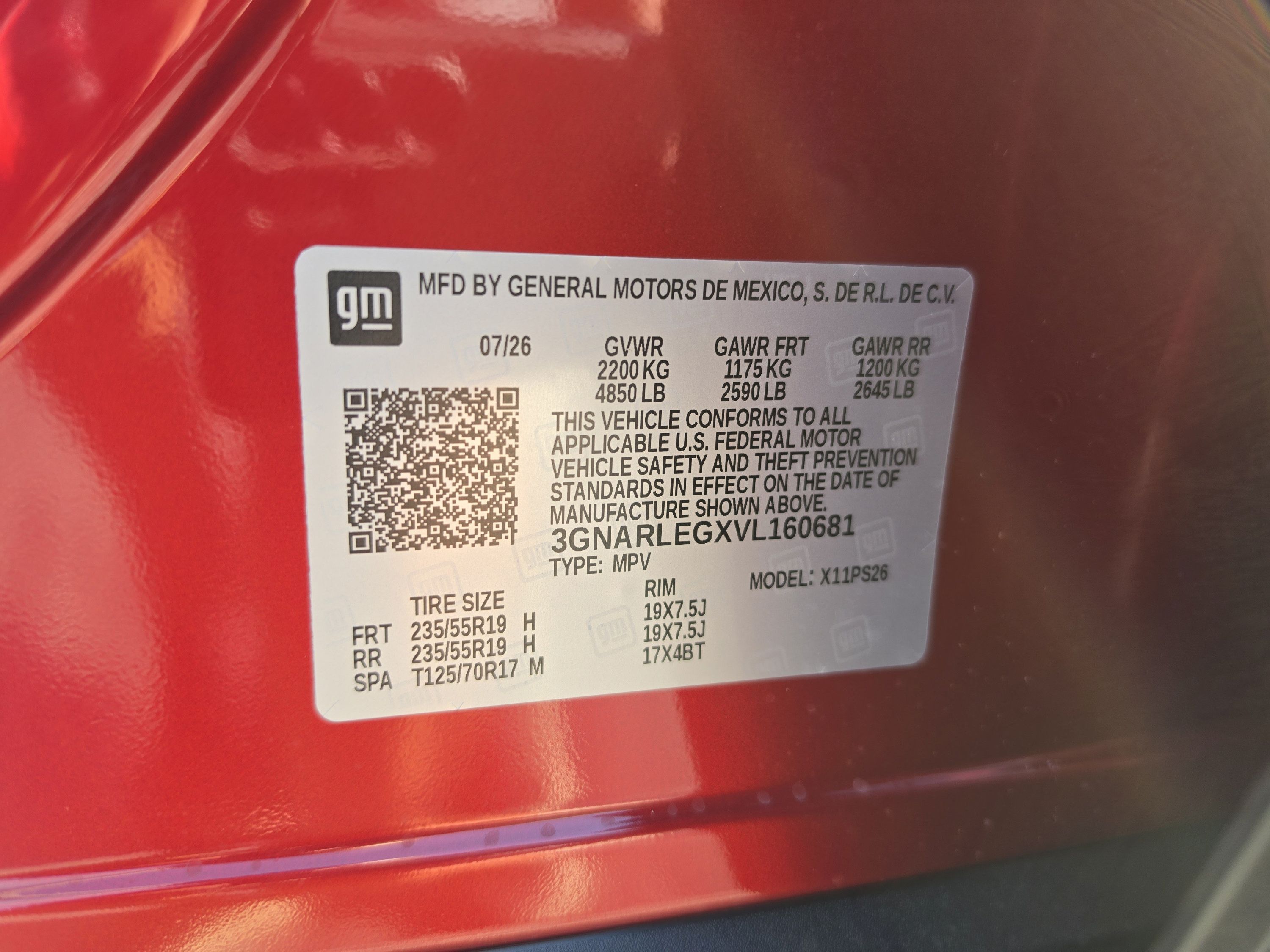 New 2027 Chevrolet Equinox RS w/ Convenience Package III FWD image 40