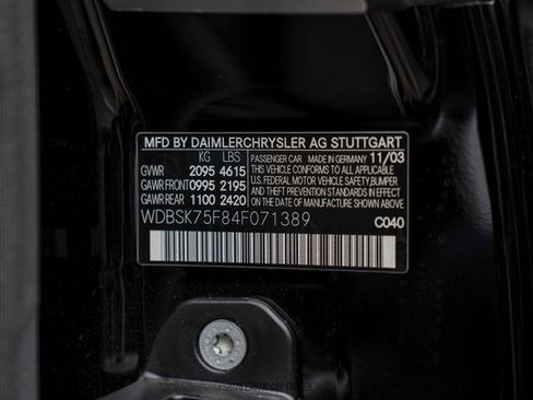 Used 2004 Mercedes-Benz SL 500 image 81