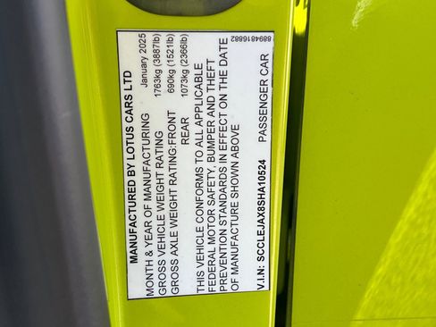 New 2025 Lotus Emira image 26