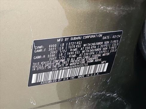Used 2024 Subaru Ascent Limited AWD/4WD image 25