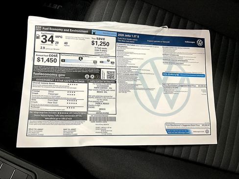 New 2026 Volkswagen Jetta S image 31