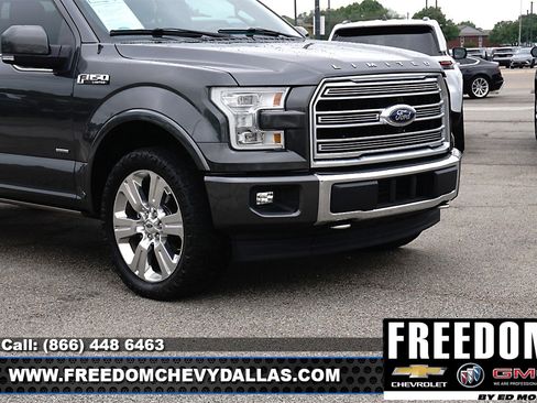 Used 2017 Ford F150 Limited w/ Trailer Tow Package AWD/4WD image 40