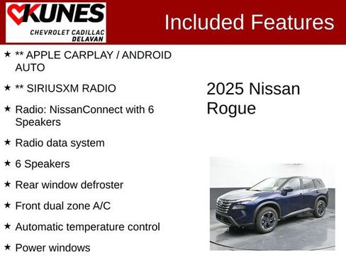 Used 2025 Nissan Rogue SV image 3