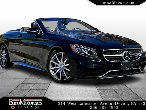 Used 2017 Mercedes-Benz S 63 AMG 4MATIC Cabriolet image 1