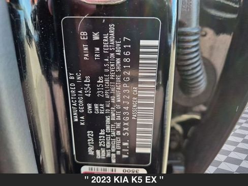 Used 2023 Kia K5 EX FWD image 36