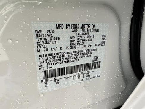 New 2025 Ford Maverick XL w/ Equipment Group 101A image 20