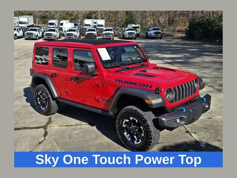 Used 2025 Jeep Wrangler Unlimited Rubicon 4xe w/ Convenience Group image 1