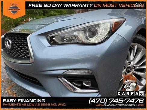 Used 2019 INFINITI Q50 Luxe image 3