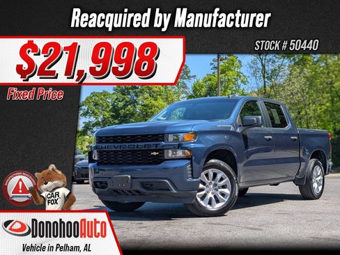 Used 2021 Chevrolet Silverado 1500 Custom image 1