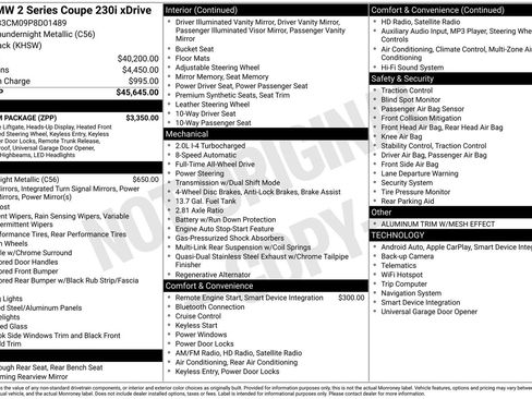 Used 2023 BMW 230i xDrive Coupe w/ Premium Package image 25