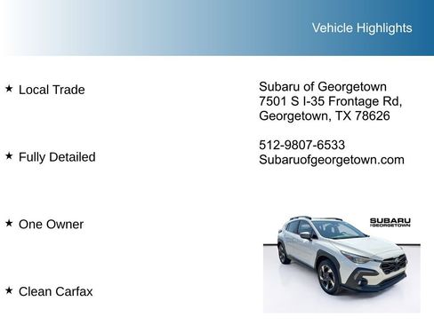 Certified 2025 Subaru Crosstrek 2.5i Limited w/ Crosstrek Mirror Package image 11