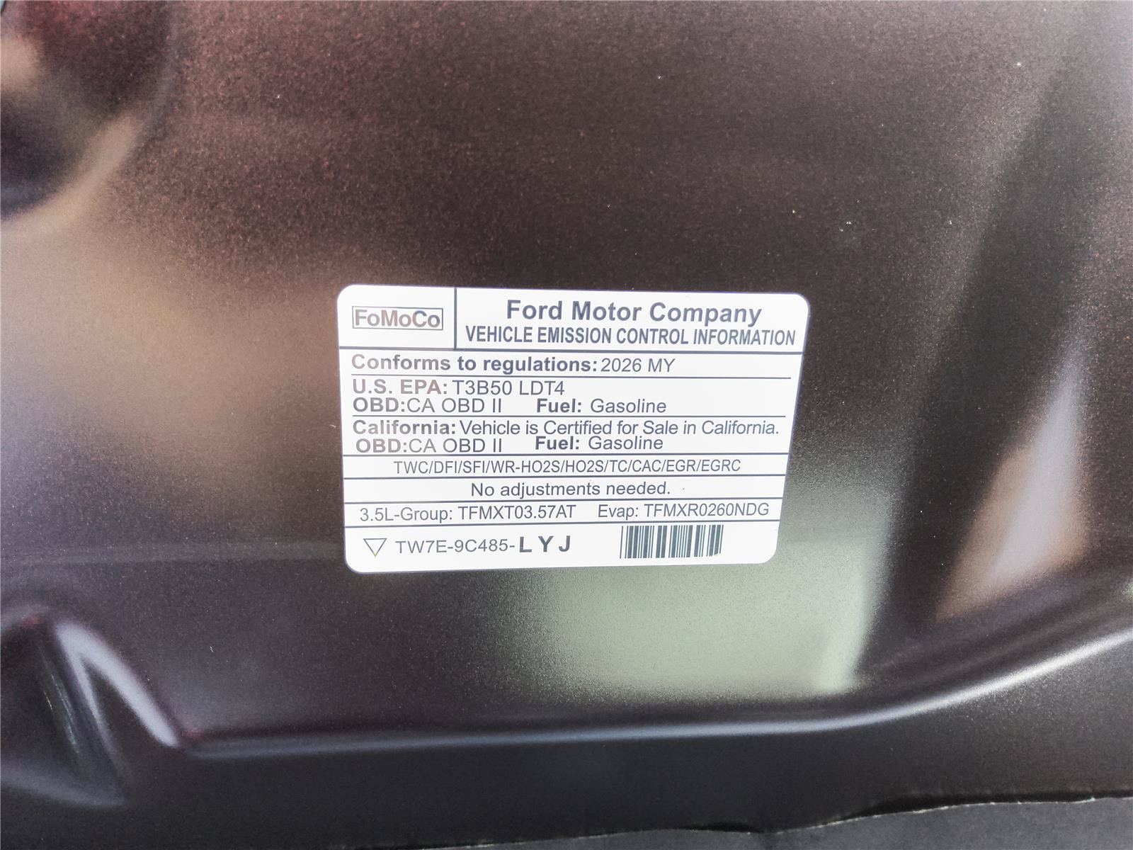 New 2026 Ford F150 Lariat w/ Equipment Group 501A Mid AWD/4WD image 36