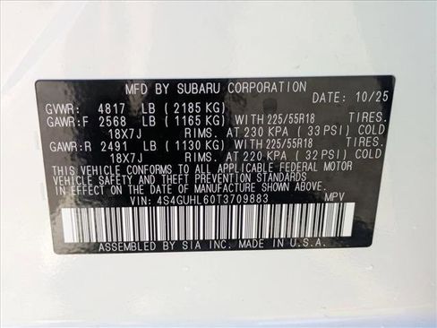 New 2026 Subaru Crosstrek 2.5i Limited image 18