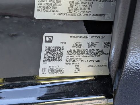 New 2026 GMC Sierra 2500 AT4X AWD/4WD image 39
