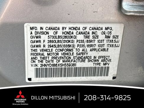 Used 2005 Acura MDX Touring AWD/4WD image 27