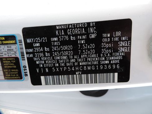 Used 2021 Kia Telluride SX image 11