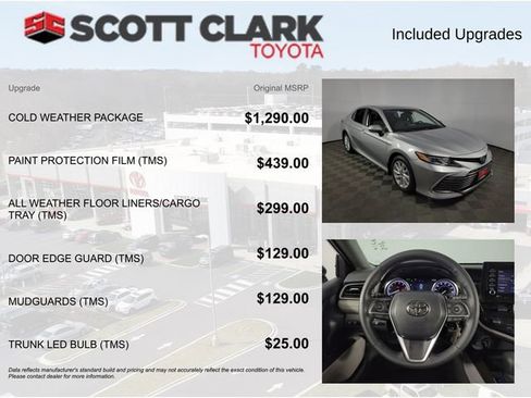 Used 2023 Toyota Camry LE w/ Cold Weather Package image 8