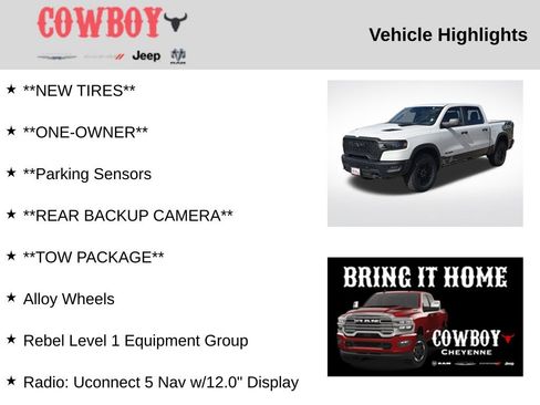 Used 2025 RAM 1500 Rebel w/ Rebel Level 1 Equipment Group image 2