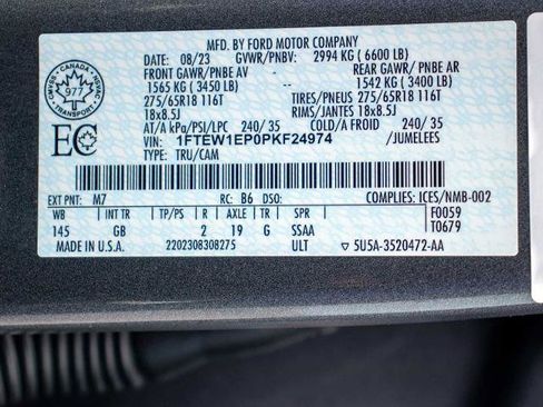 Certified 2023 Ford F150 XL w/ Trailer Tow Package AWD/4WD image 31