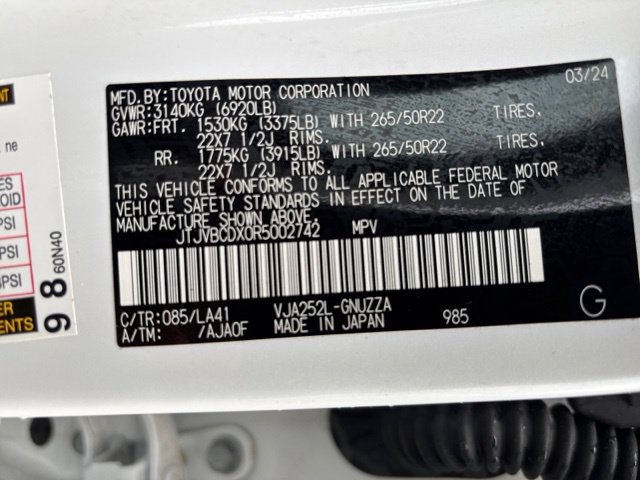 Used 2024 Lexus GX 550 w/ Accessory Package (2T) AWD/4WD image 35