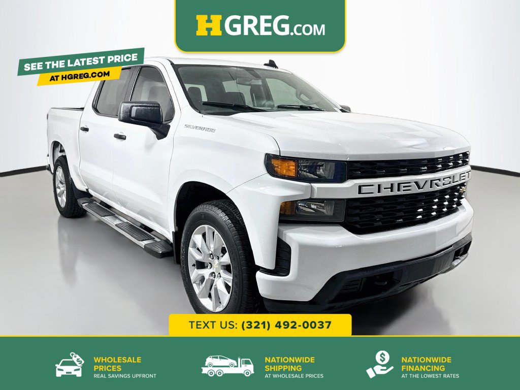 Used 2022 Chevrolet Silverado 1500 Custom RWD image 1