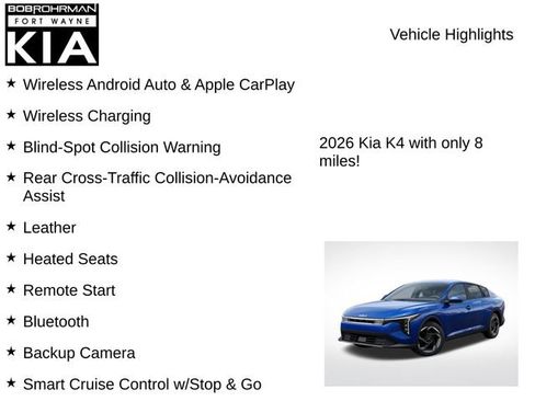 New 2026 Kia K4 EX FWD image 7