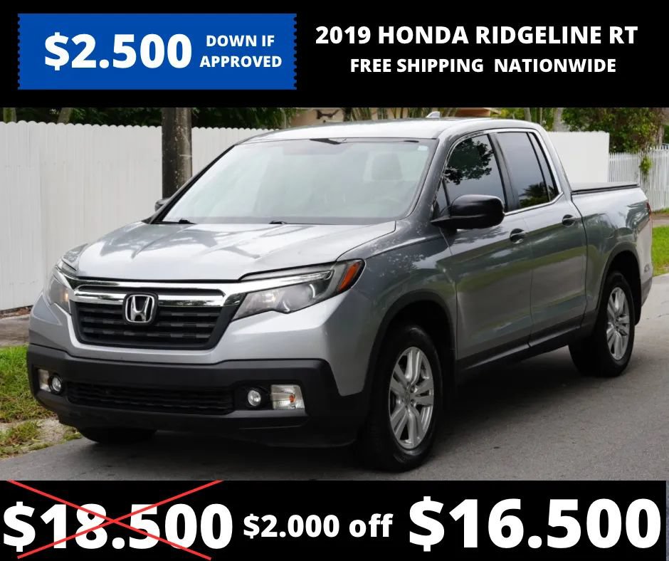 Used 2019 Honda Ridgeline RT image 1
