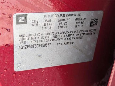 Used 2016 Chevrolet Malibu LT w/ Leather Package FWD image 16