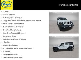Used 2024 Jeep Wrangler Unlimited Sport AWD/4WD video 2
