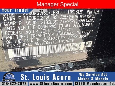 Certified 2025 Acura ADX A-Spec image 19