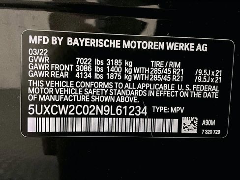Used 2022 BMW X7 xDrive40i w/ Premium Package AWD/4WD image 33