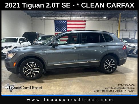 Used 2021 Volkswagen Tiguan SE FWD image 1